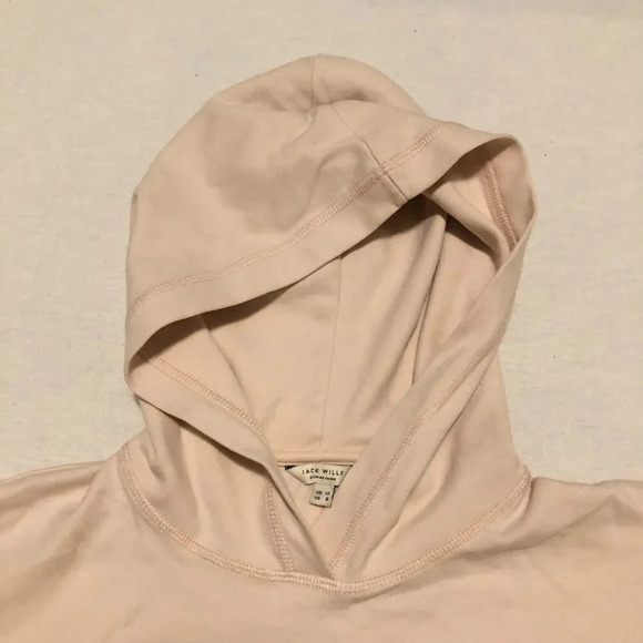 Jack Wills Womens Crop Hoodie  Sweatshirt Size 8 - Picture 7 of 16